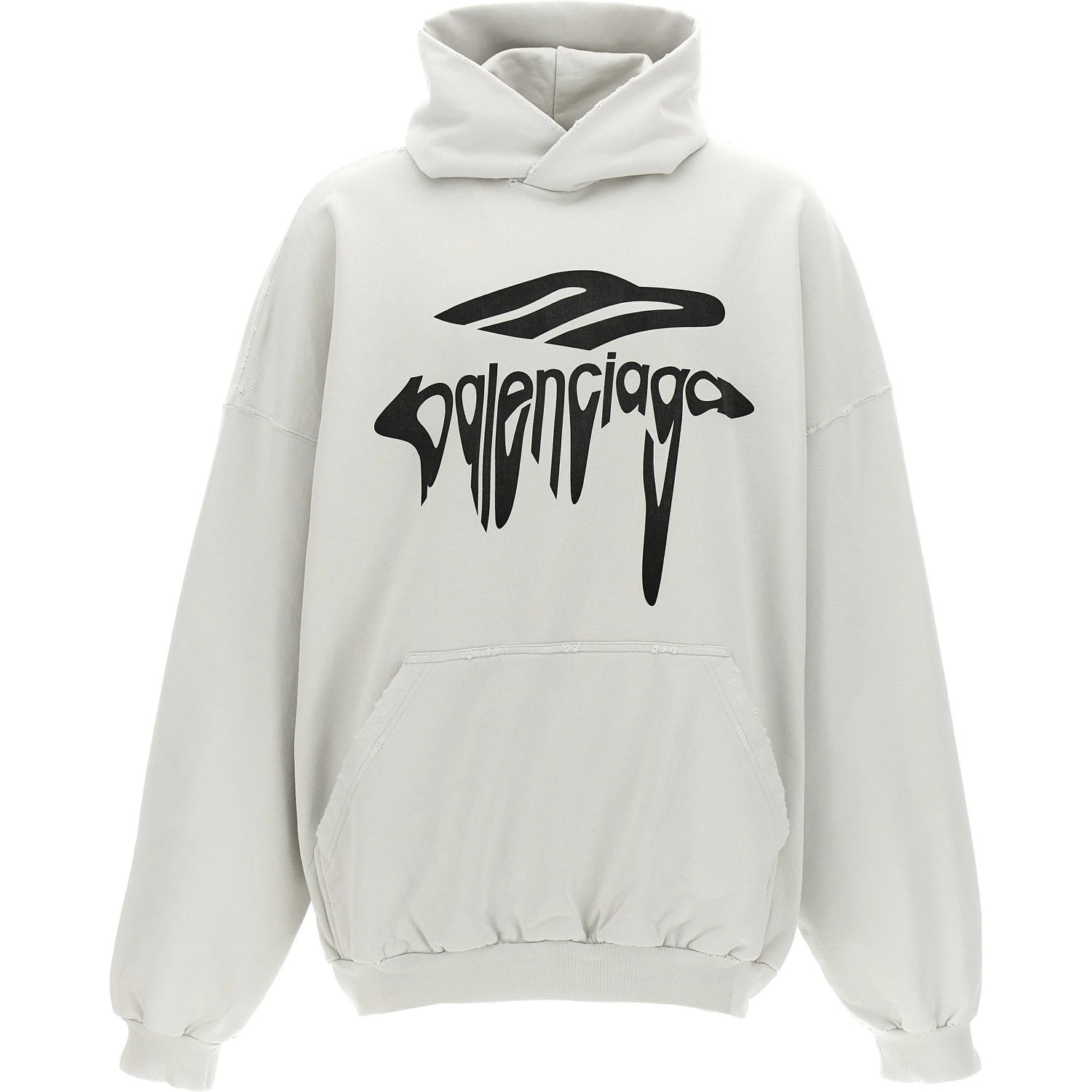 White Cotton Sweatshirt