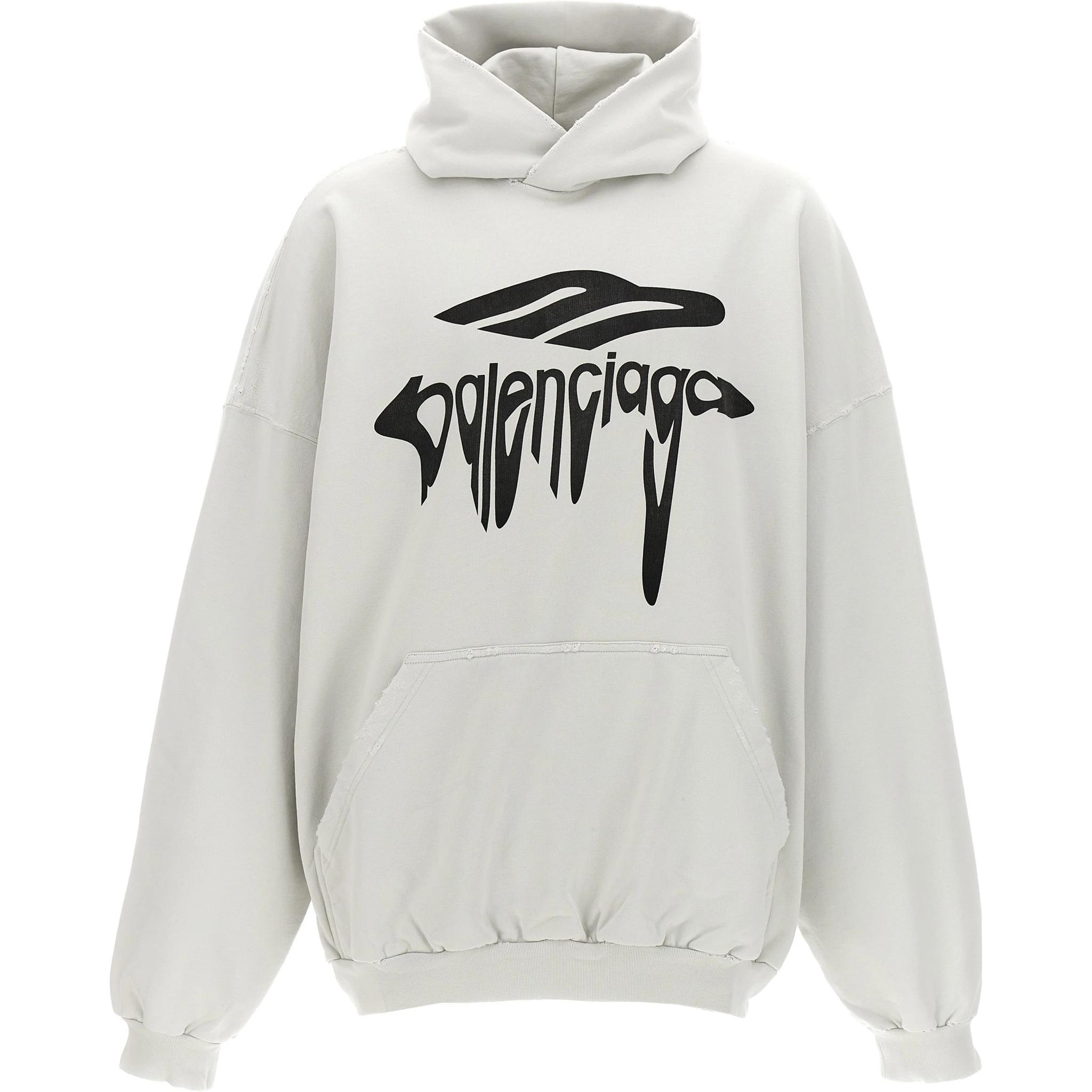 White Cotton Sweatshirt