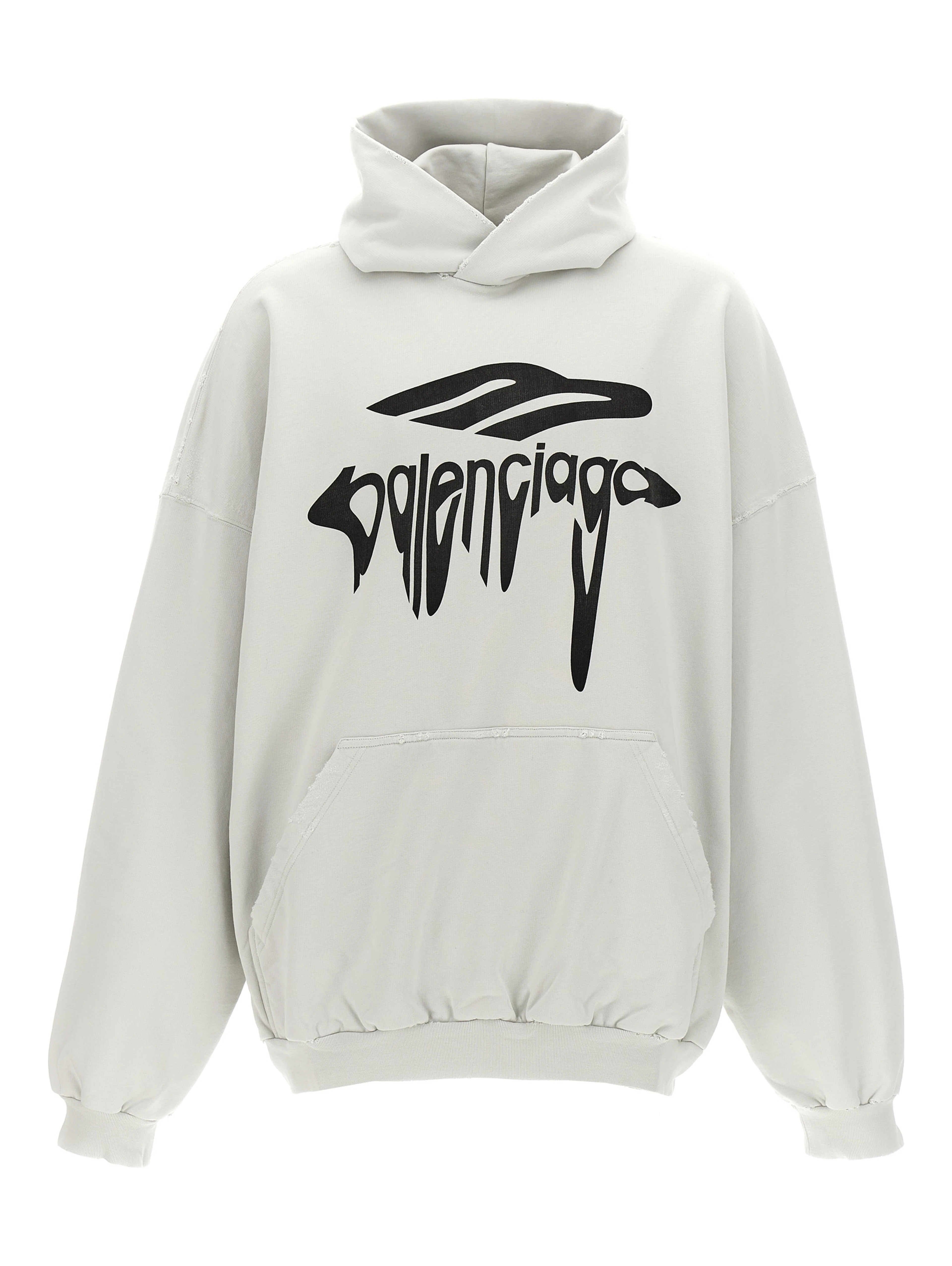 White Cotton Sweatshirt