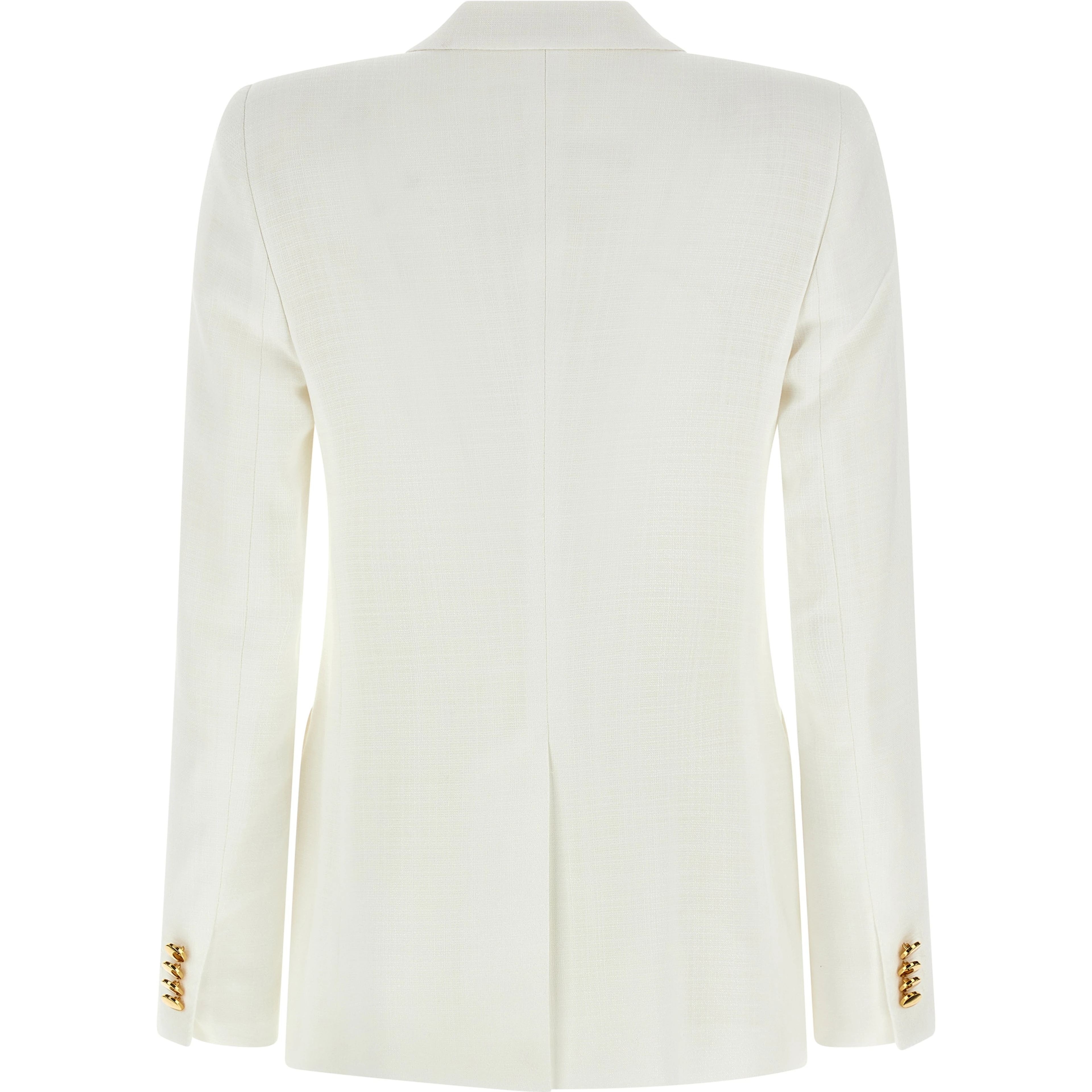 White Viscose Blazer