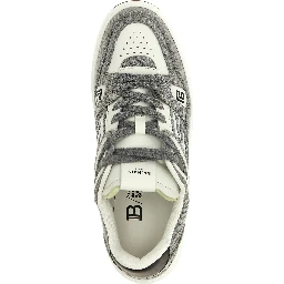 Multicolor Polyester Athletic Sneakers