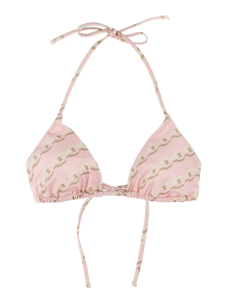 Multicolor Polyester Bikini