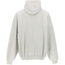 White Cotton Sweatshirt