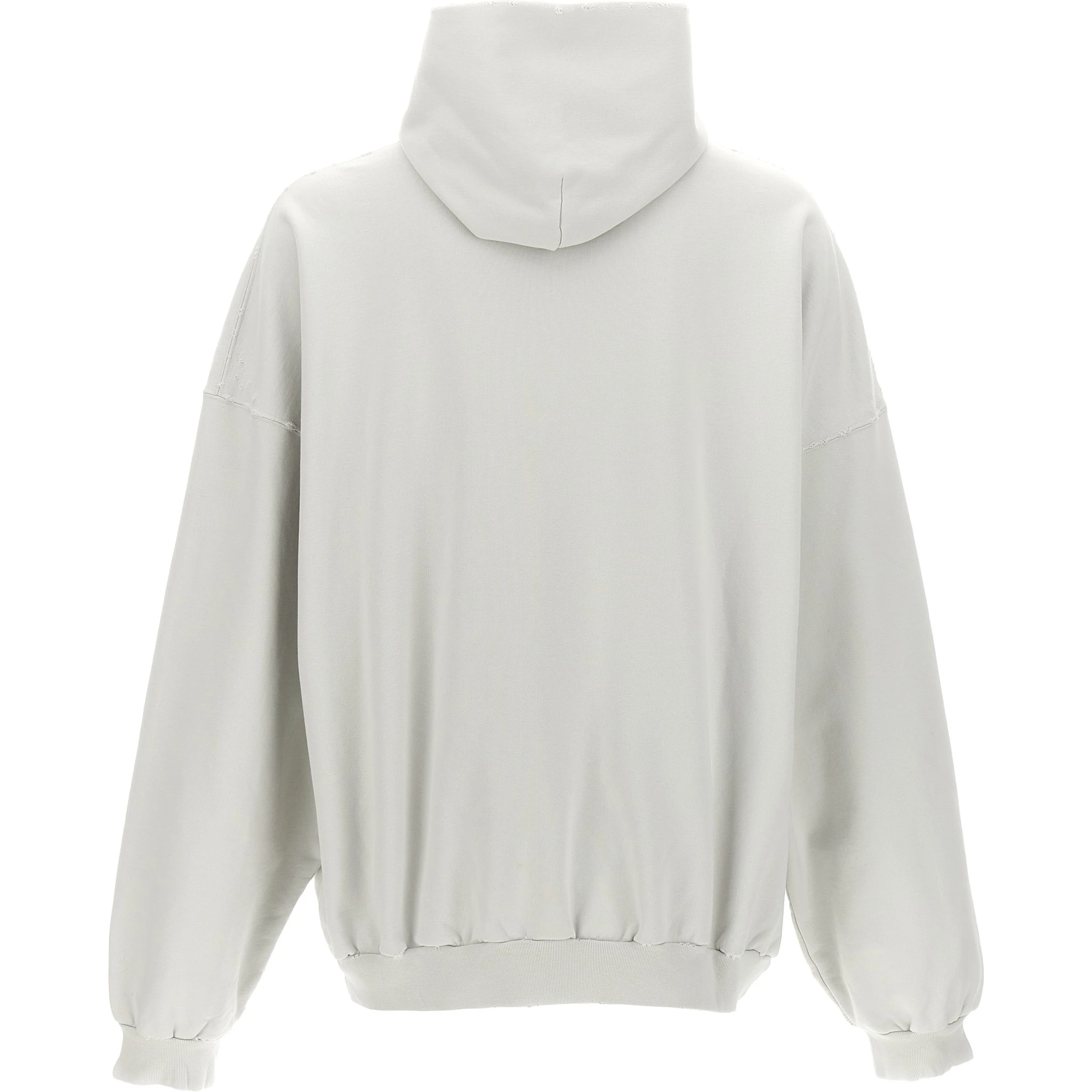 White Cotton Sweatshirt