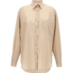 Beige Cotton Blouse