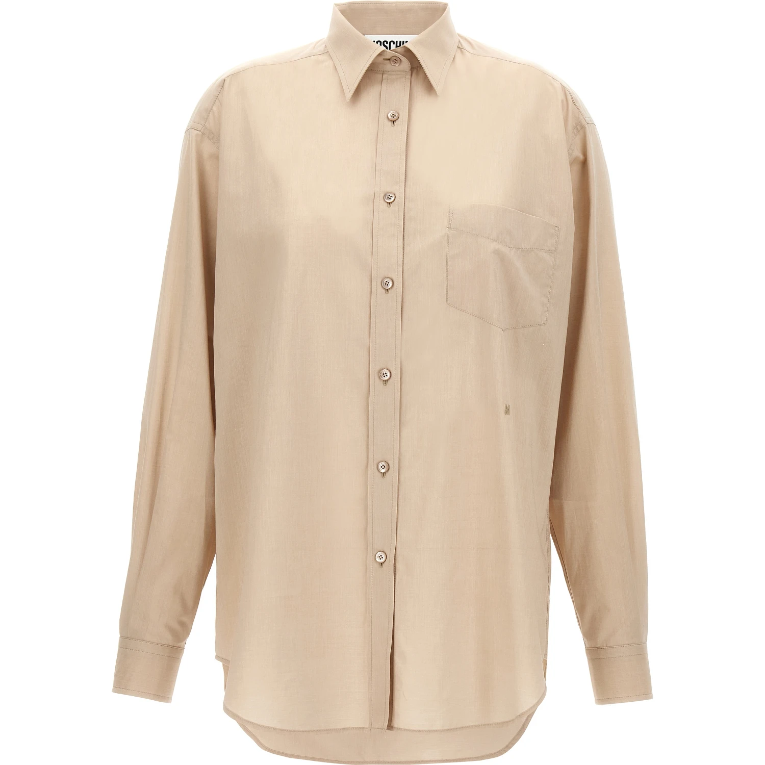 Beige Cotton Blouse