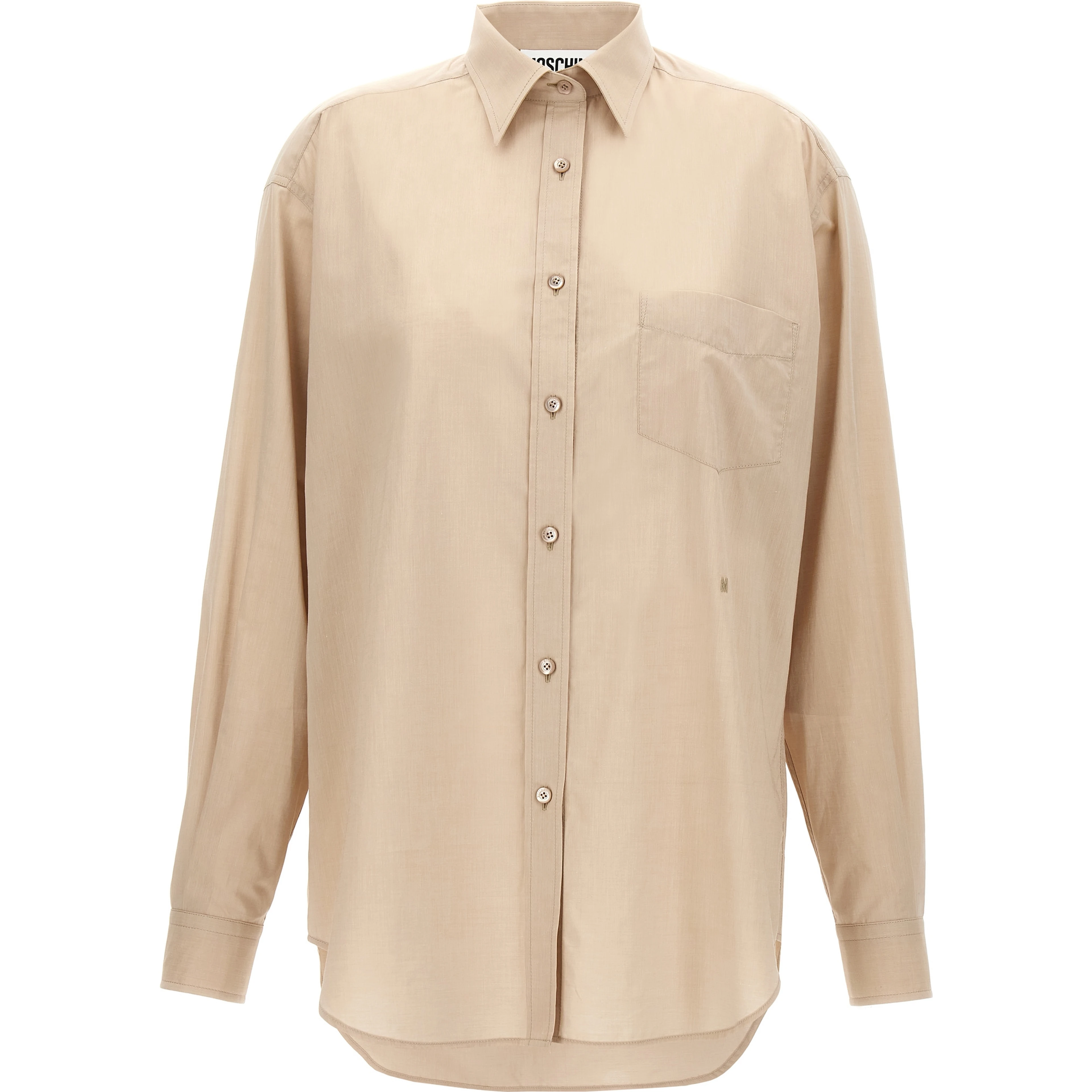 Beige Cotton Blouse