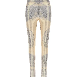 Multicolor Polyester Leggings