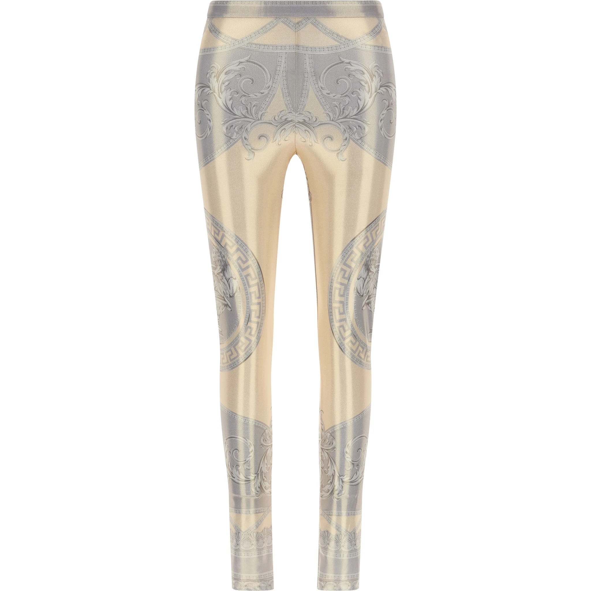 Multicolor Polyester Leggings