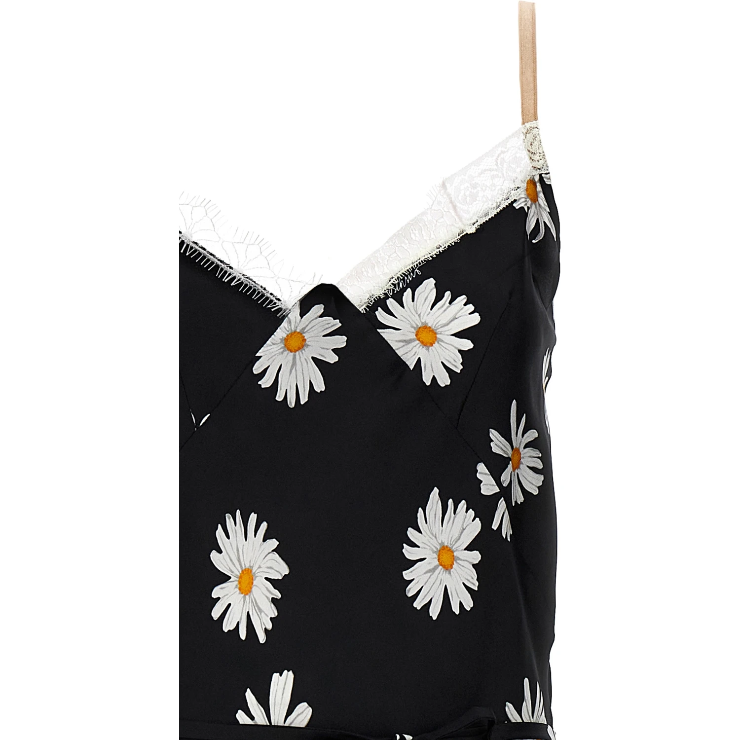 Black Silk Midi Dress