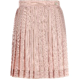 Multicolor Silk Long Skirt