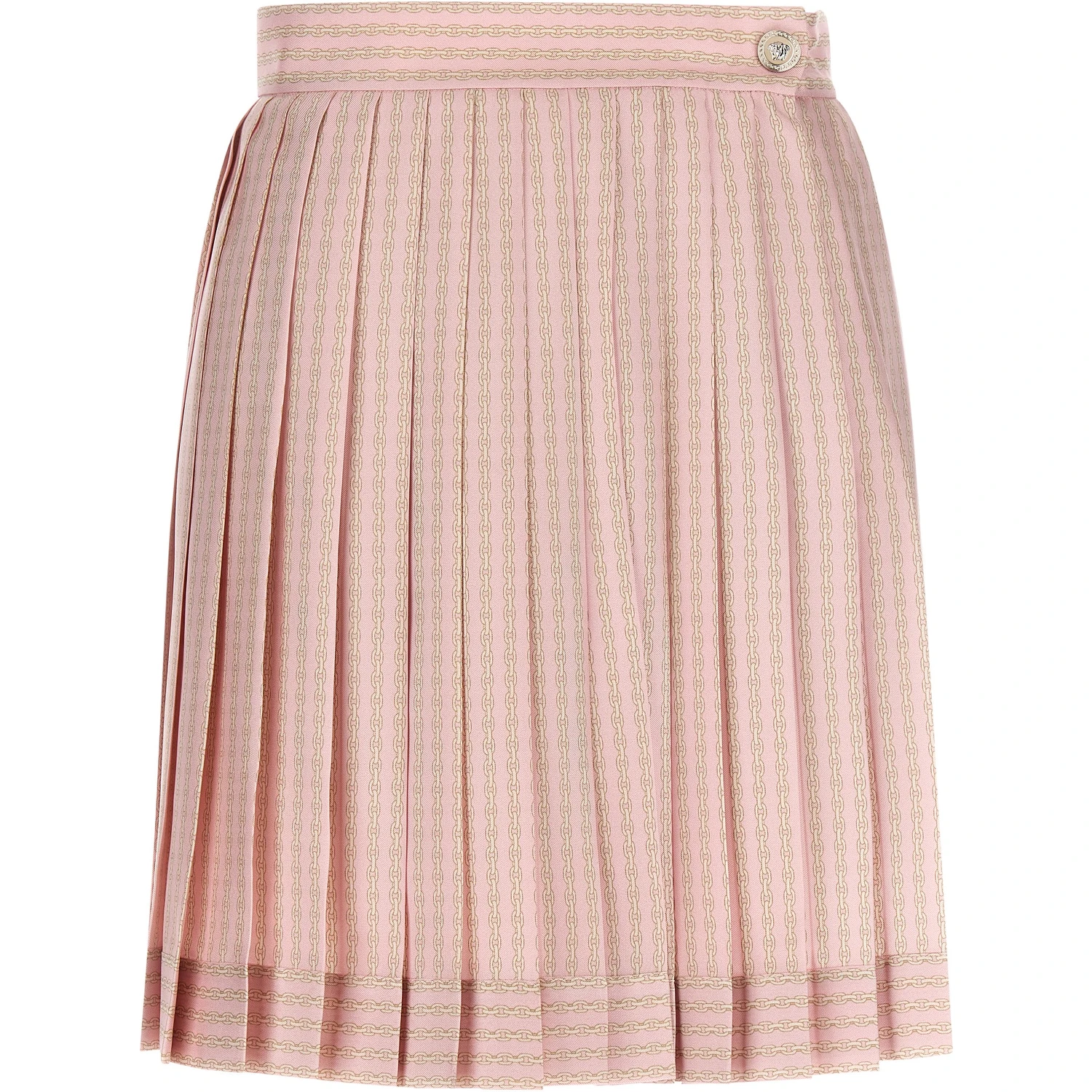 Multicolor Silk Long Skirt