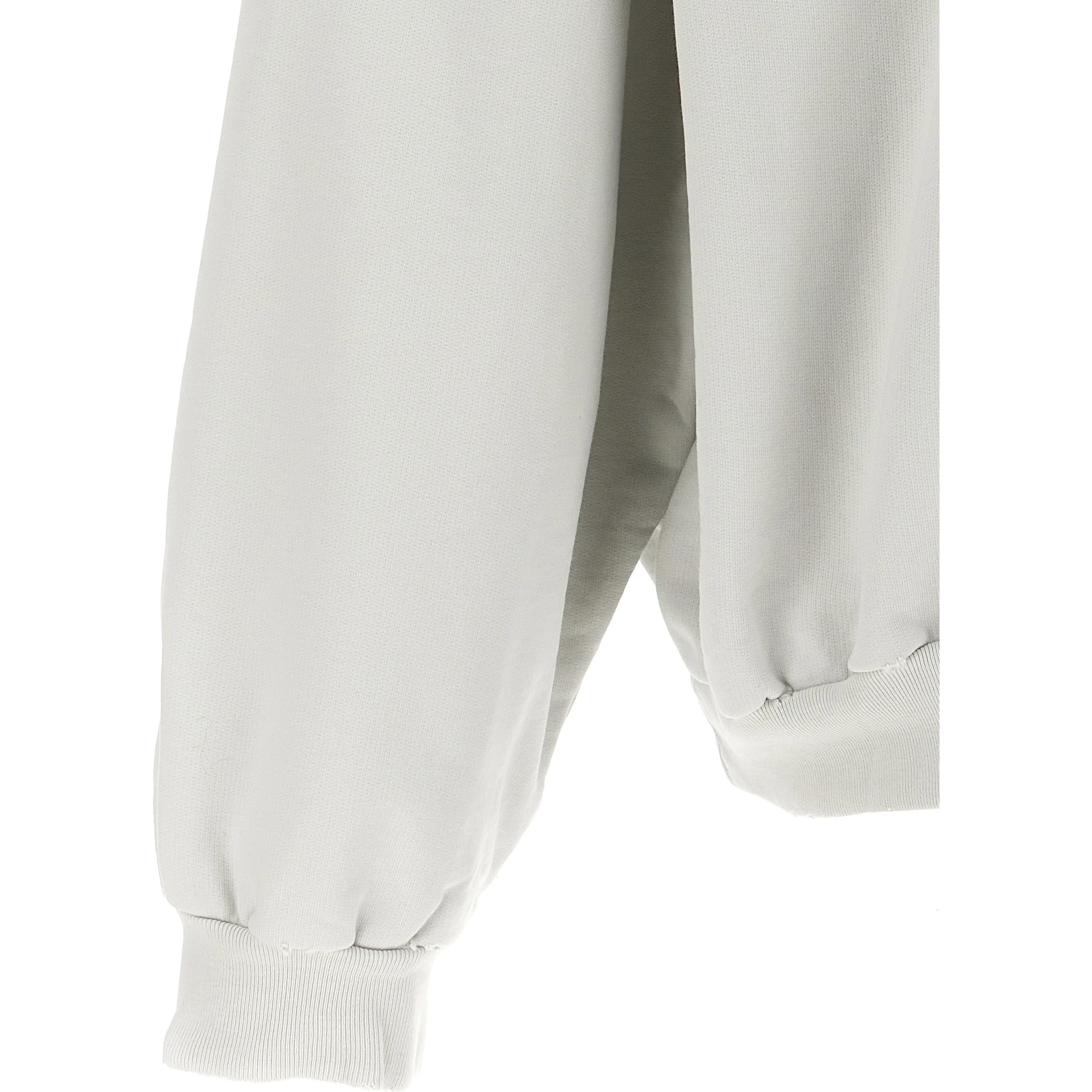 White Cotton Sweatshirt