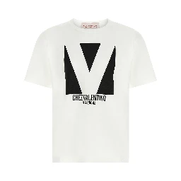 Bicolor Cotton T-Shirt