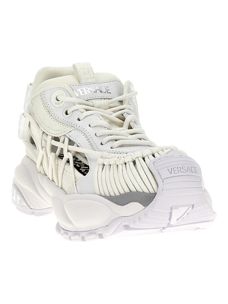 White Calfskin Athletic Sneakers alternative