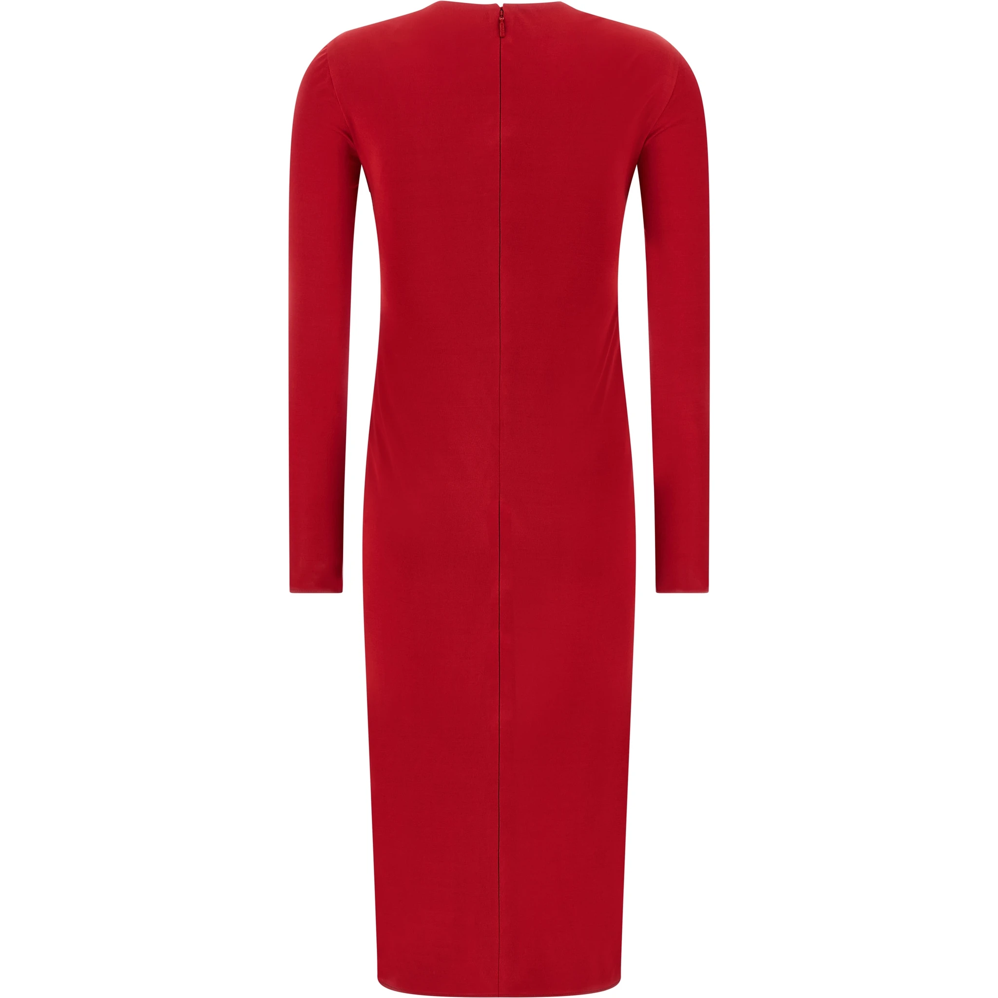 Multicolor Viscose Midi Dress