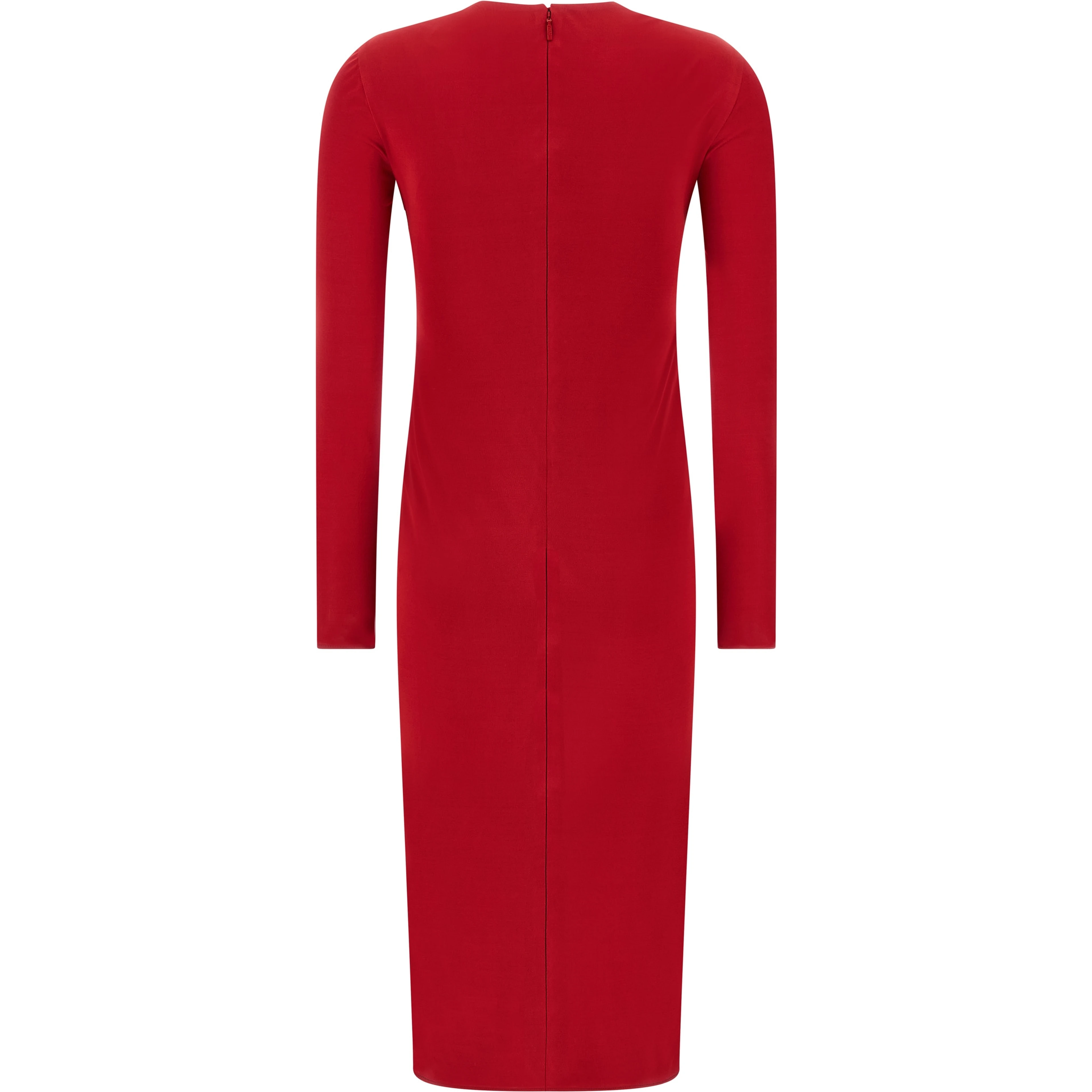 Multicolor Viscose Midi Dress