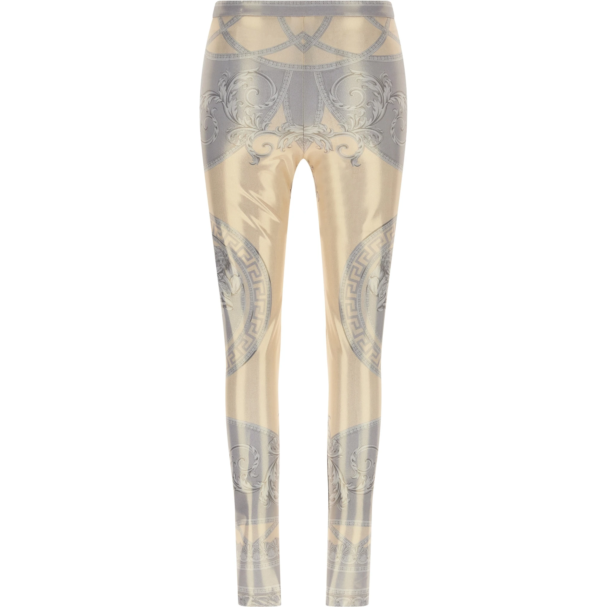 Multicolor Polyester Leggings