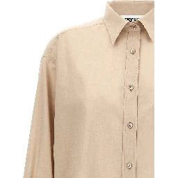 Beige Cotton Blouse