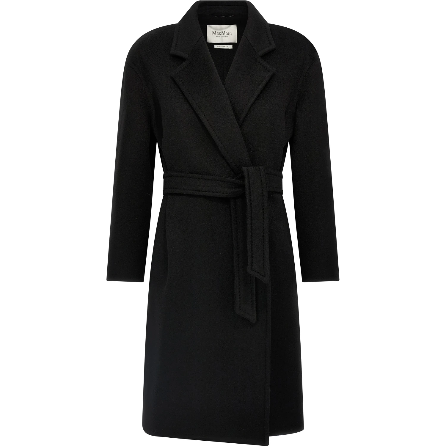 Black Cashmere Coat