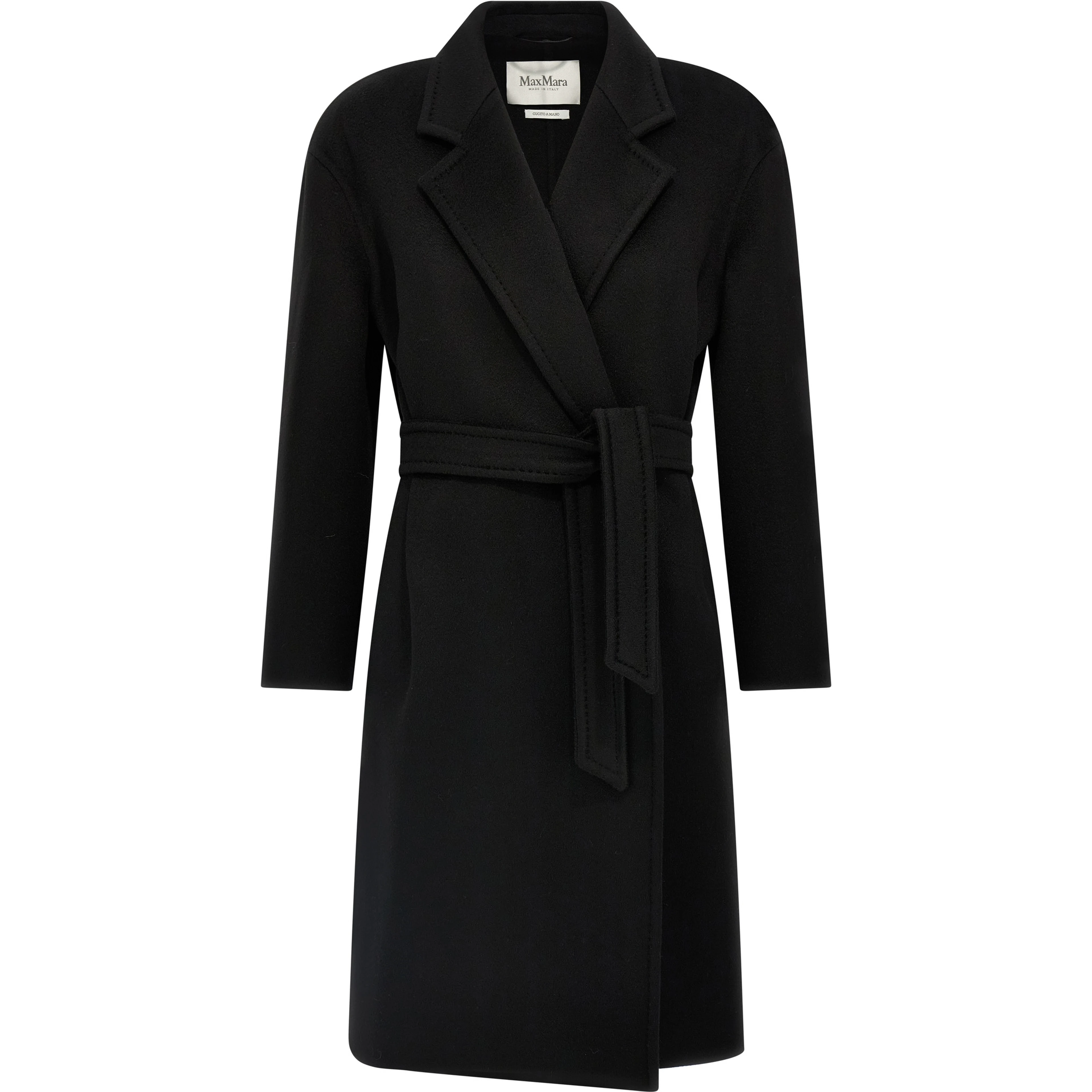 Black Cashmere Coat