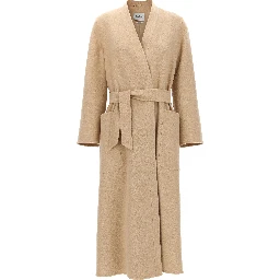 Beige Wool Coat