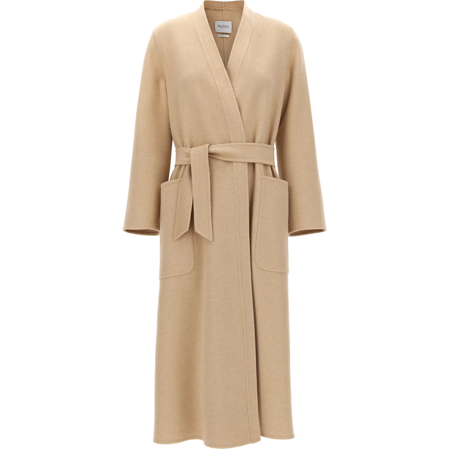 Beige Wool Coat