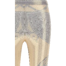 Multicolor Polyester Leggings