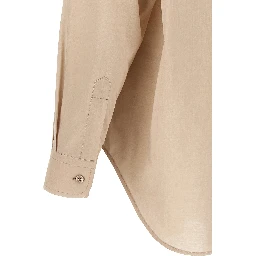 Beige Cotton Blouse