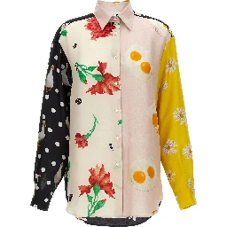 Multicolor Silk Blouse