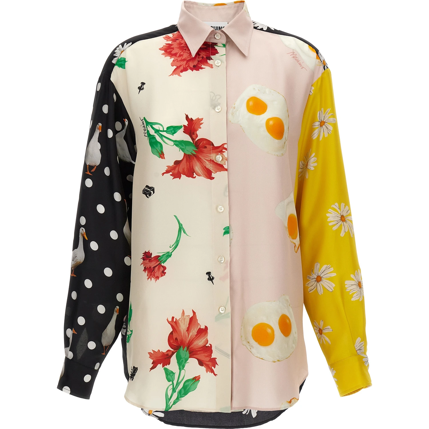Multicolor Silk Blouse