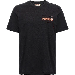 Black Cotton T-Shirt