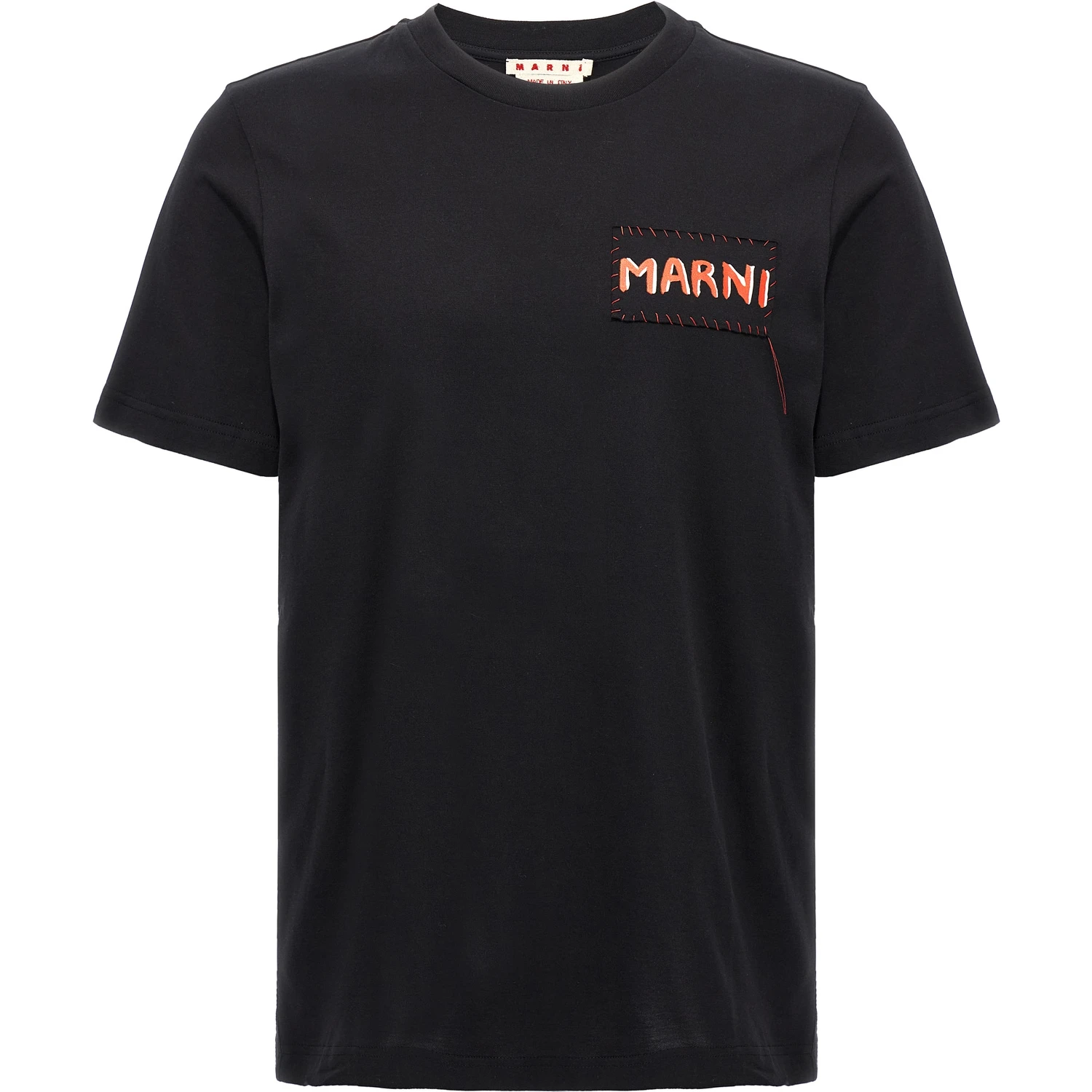 Black Cotton T-Shirt