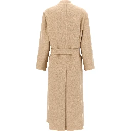 Beige Wool Coat