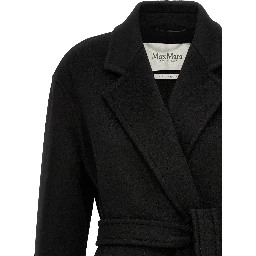 Black Cashmere Coat
