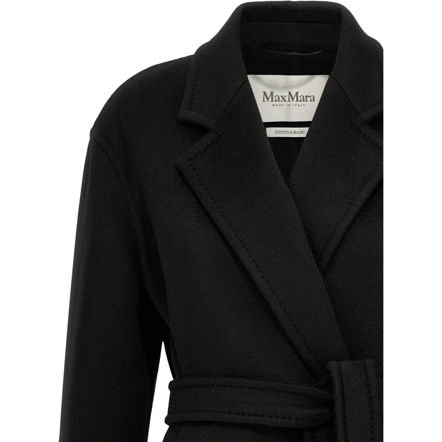 Black Cashmere Coat