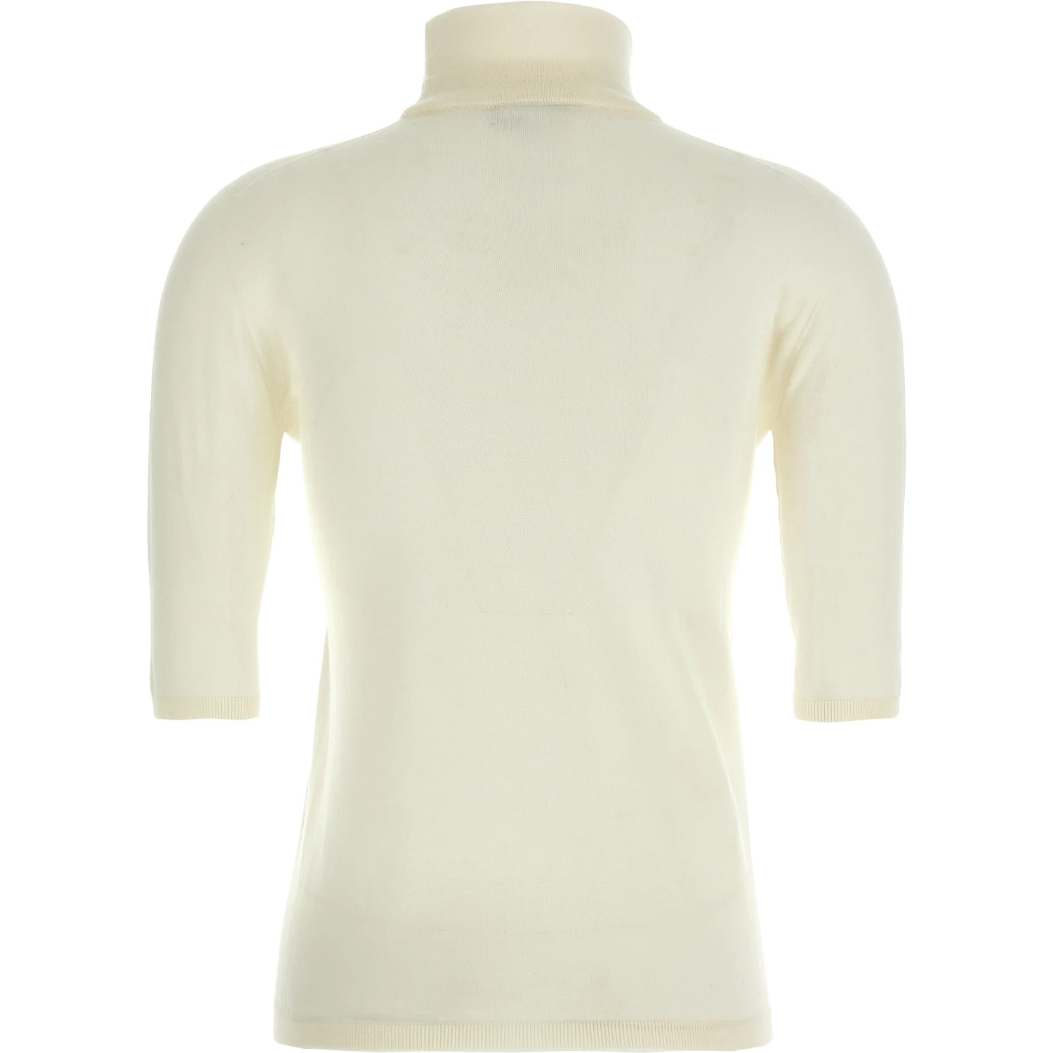 White Virgin Wool Cardigan