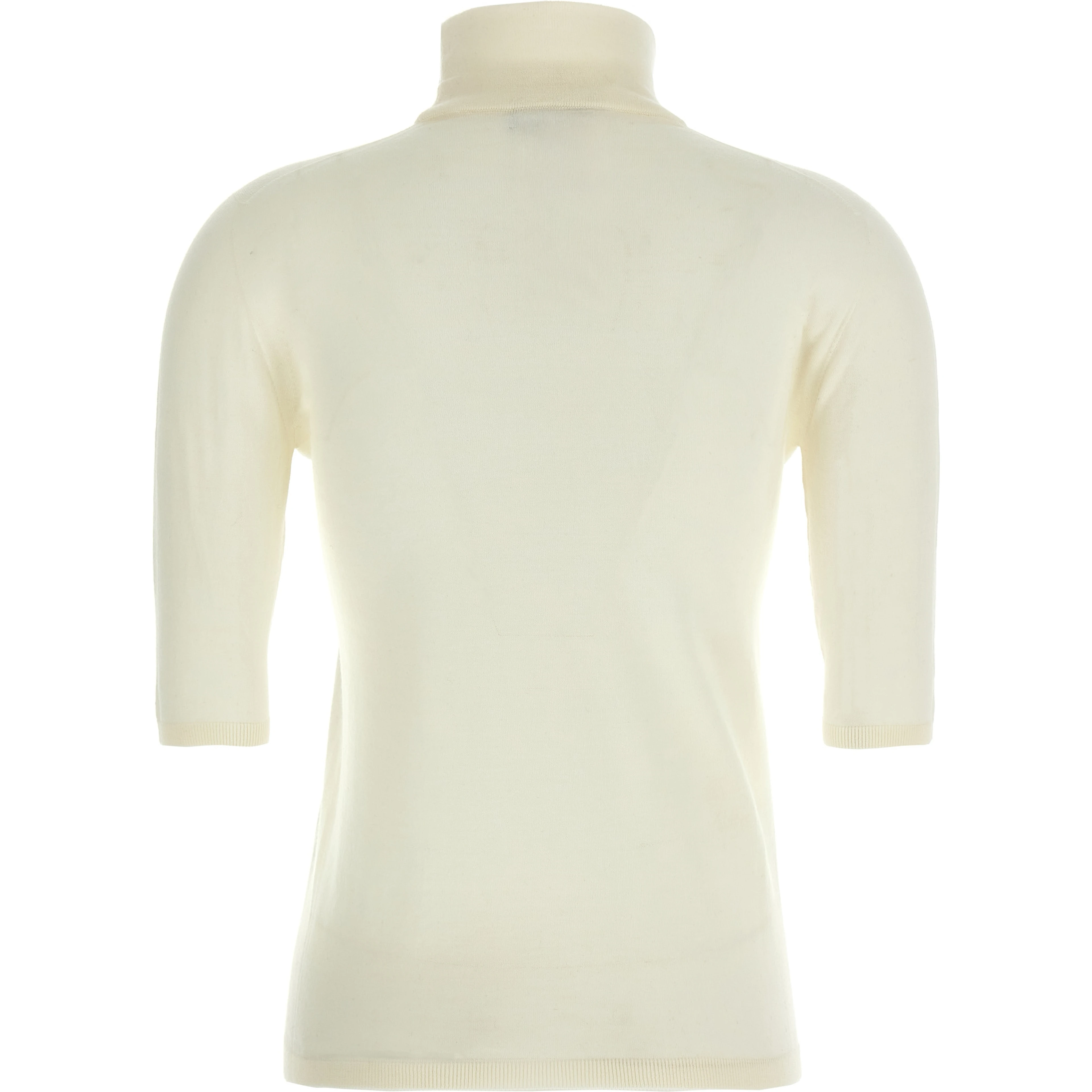 White Virgin Wool Cardigan