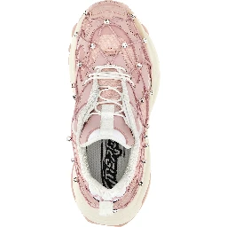 Multicolor Polyester Athletic Sneakers