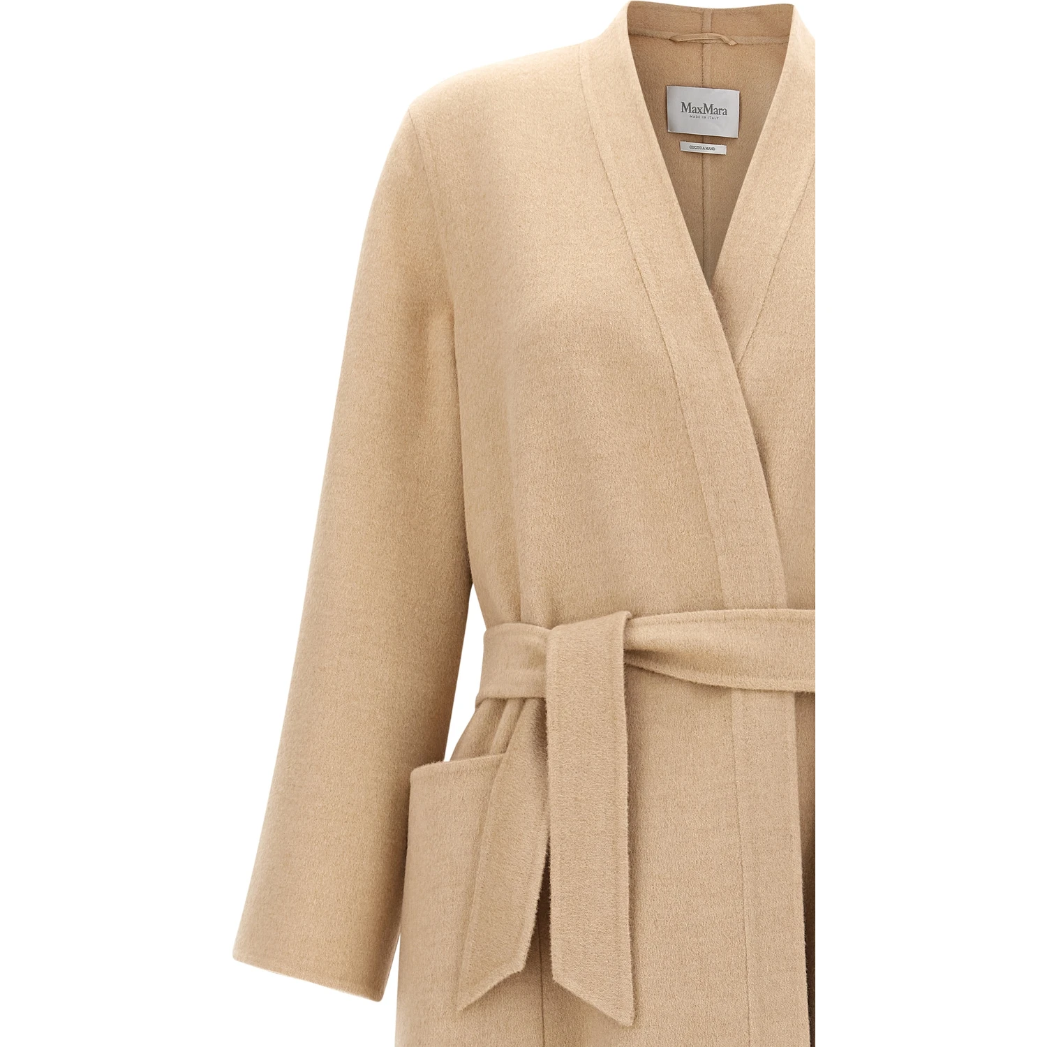 Beige Wool Coat