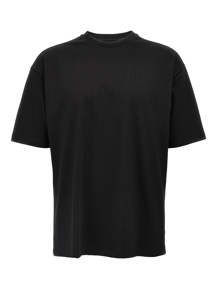 Black Cotton T-Shirt