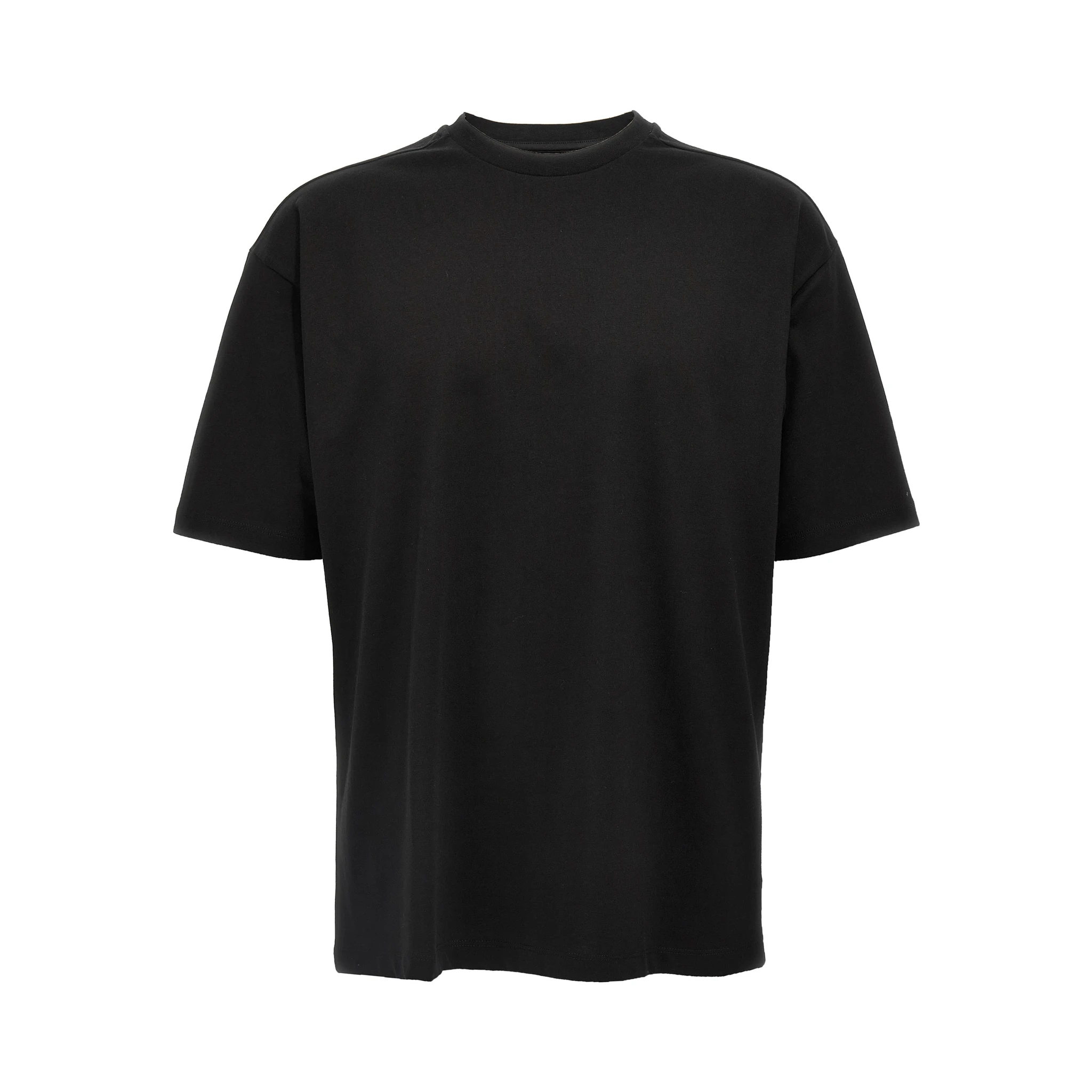 Black Cotton T-Shirt