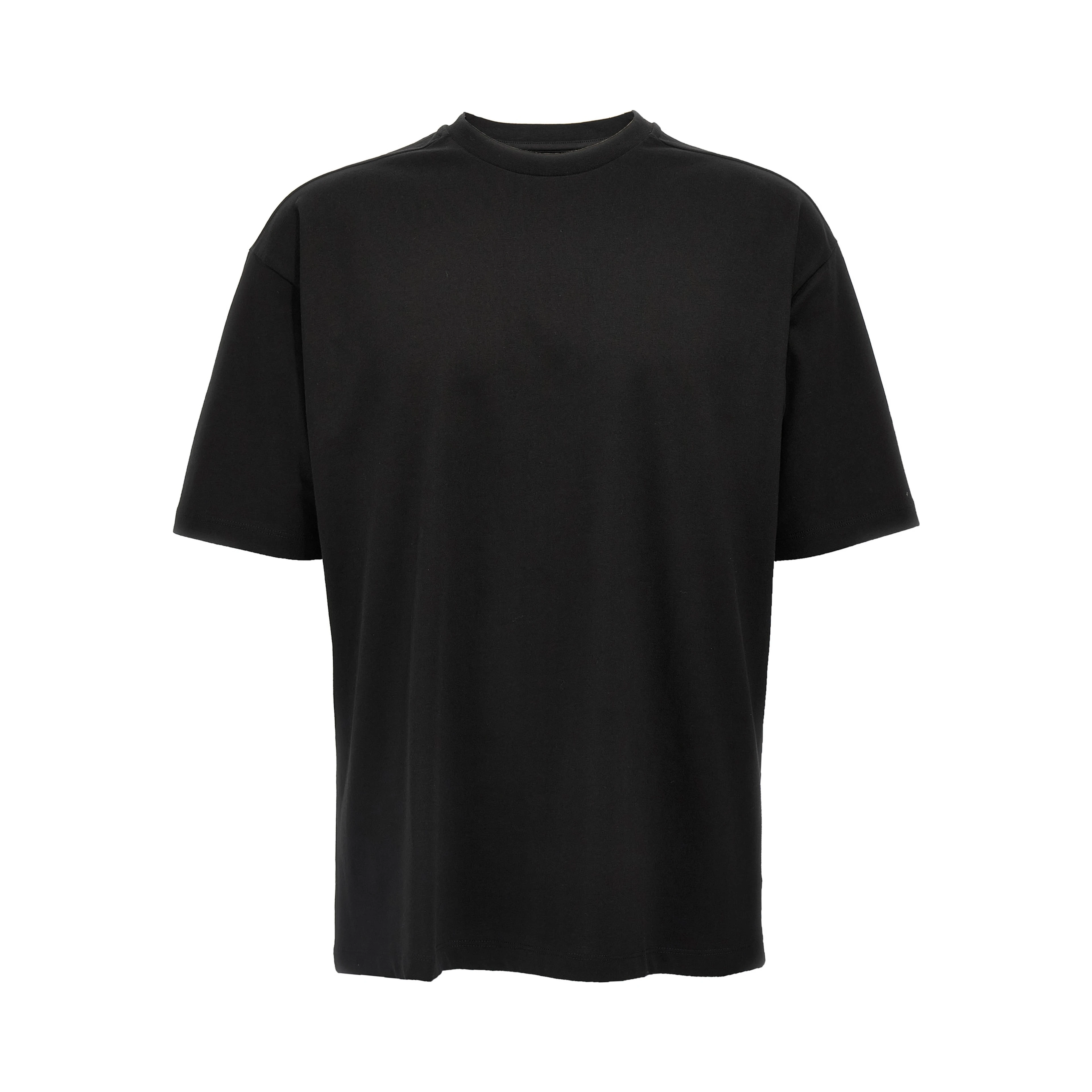 Black Cotton T-Shirt