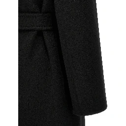 Black Cashmere Coat
