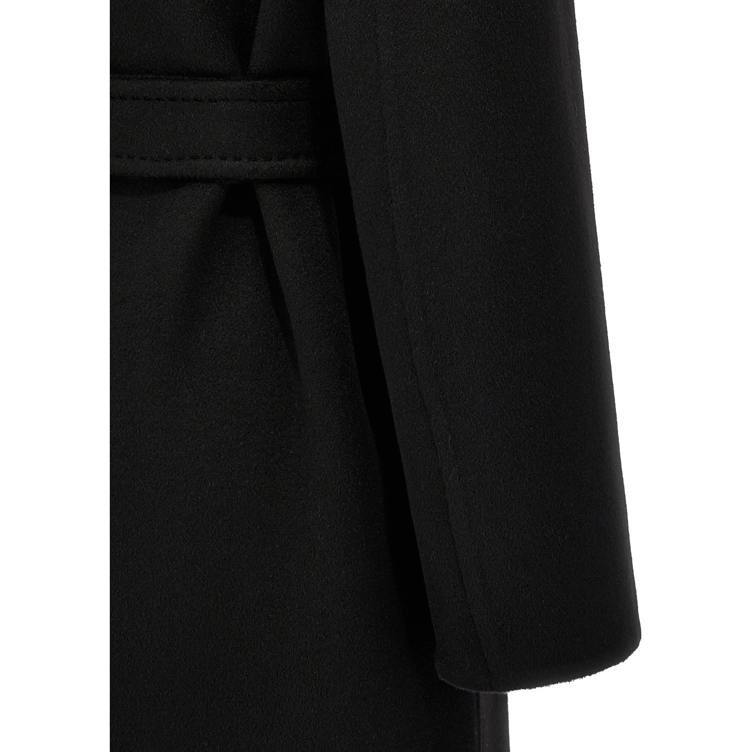 Black Cashmere Coat