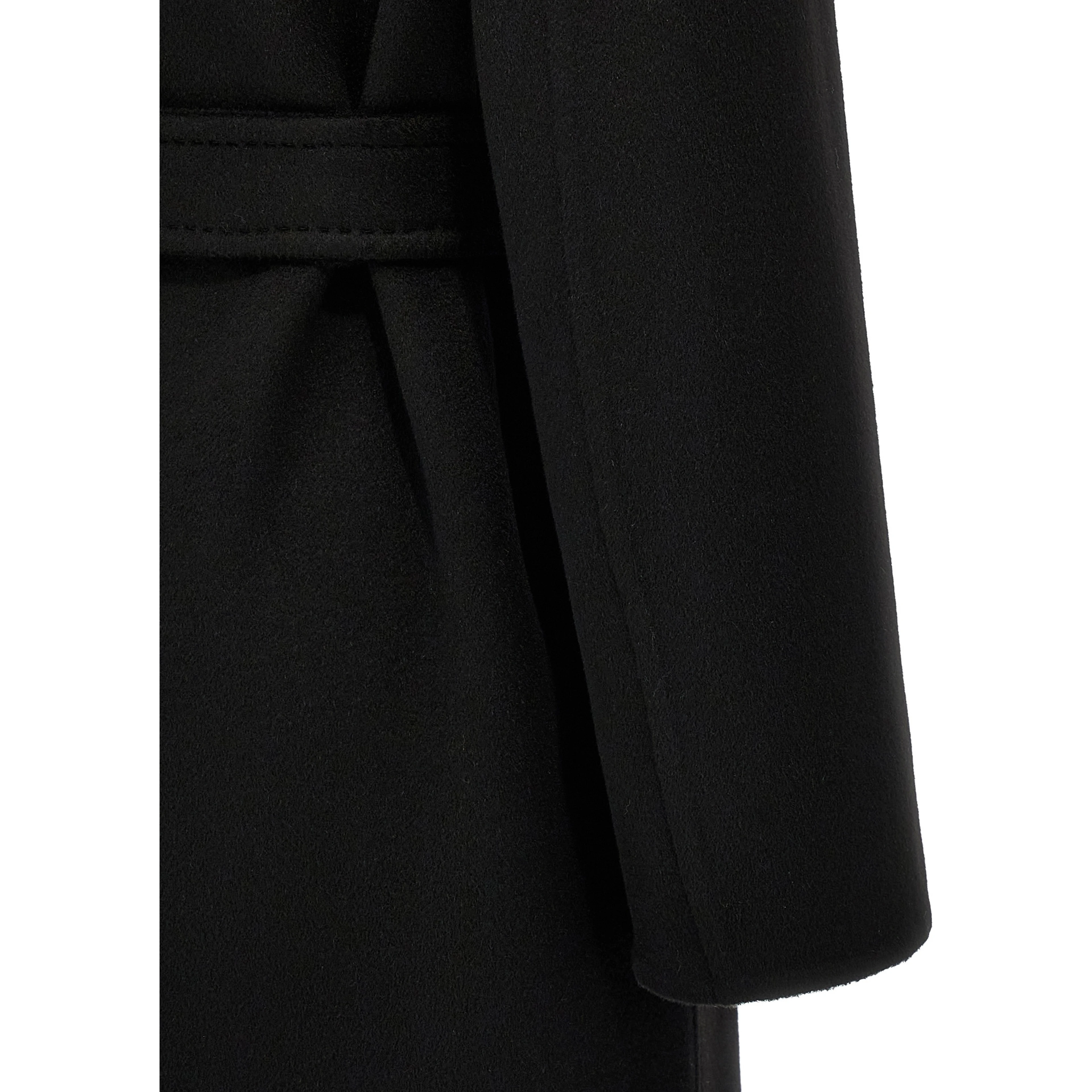 Black Cashmere Coat
