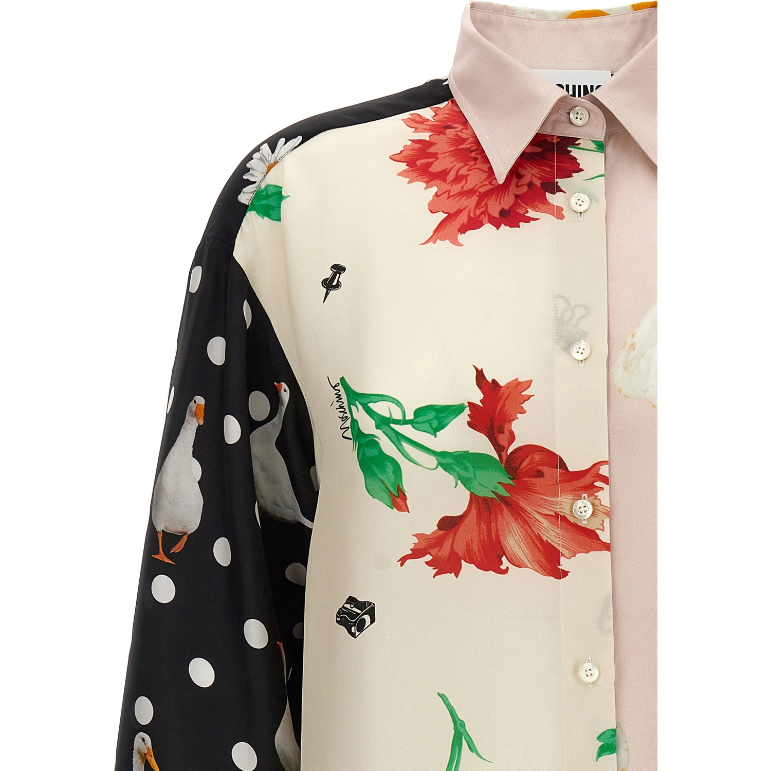 Multicolor Silk Blouse