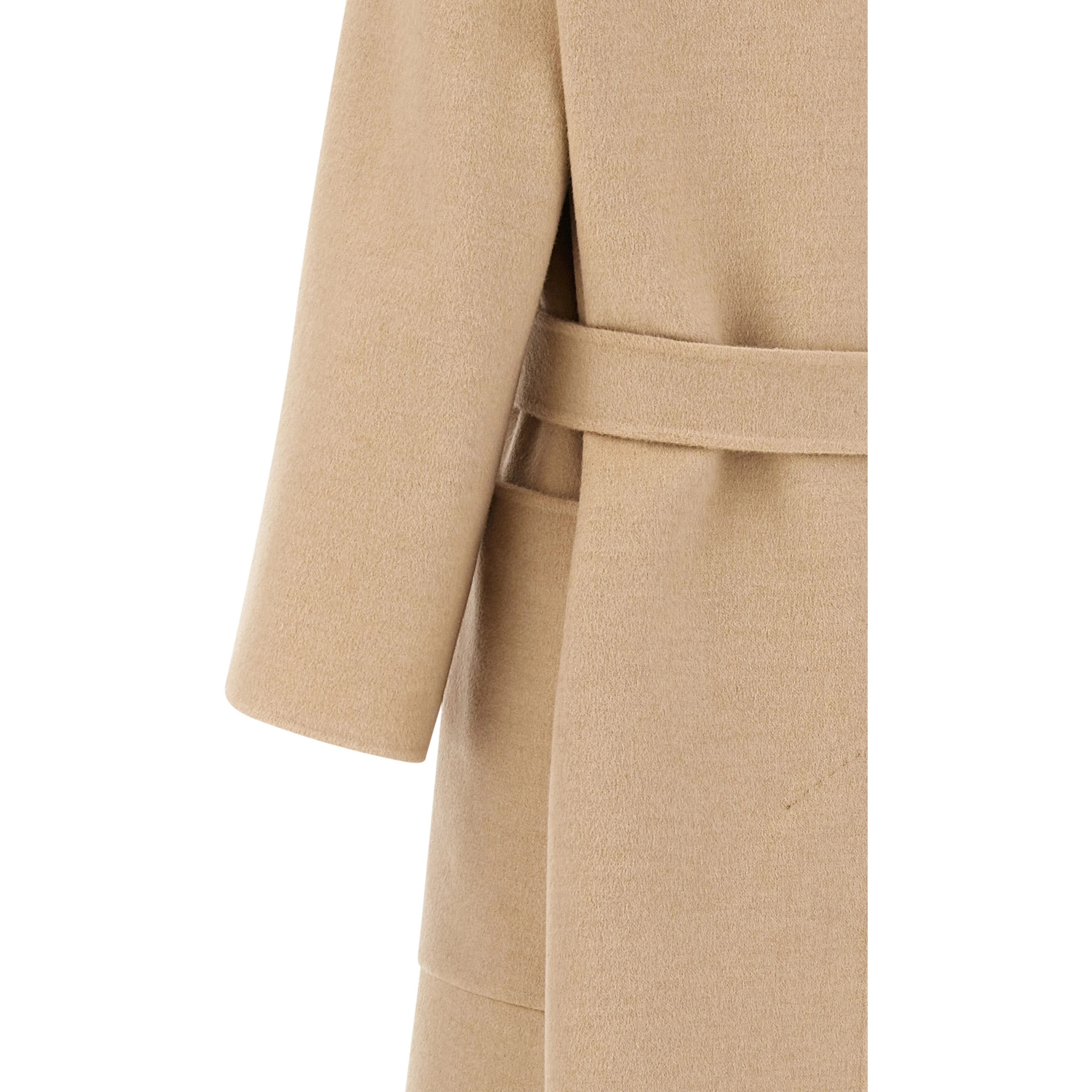 Beige Wool Coat