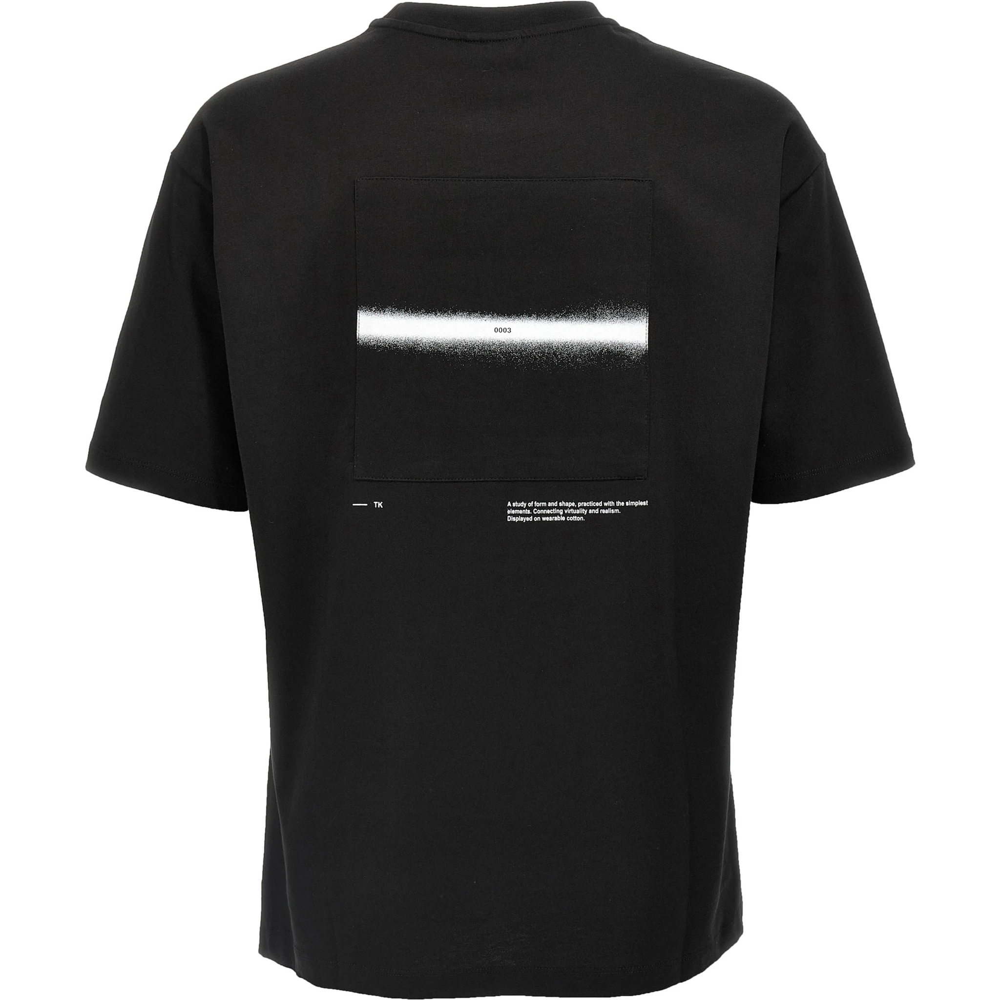 Black Cotton T-Shirt