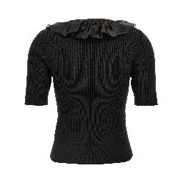 Black Wool T-Shirt